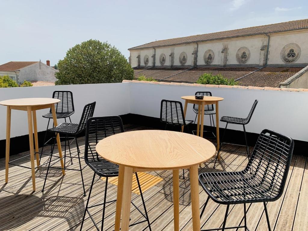 Hotel Les Mouettes La Couarde-sur-Mer Dış mekan fotoğraf